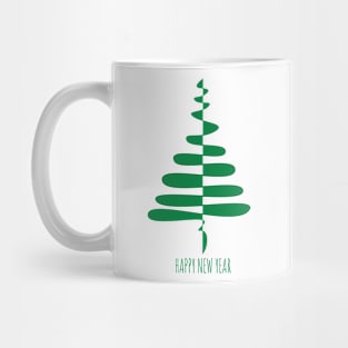 Stylized Christmas tree Mug